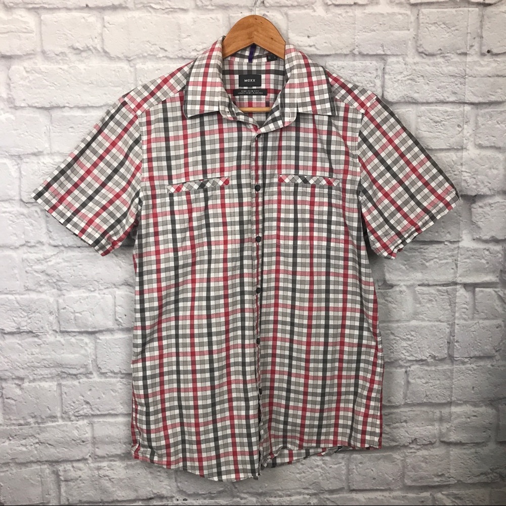 Mexx Semi Slim Fit Short Sleeve Shirt 214.501